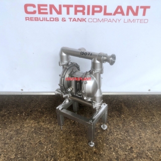 15071 - ARO STAINLESS STEEL DIAPHRAGM PUMP. 2in  RJT CONNECTIONS