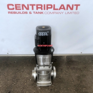 15102 - GRUNDFOS MULTISTAGE PUMP CONNECTIONS: 3in  I/D 7in  FLANGE 1.5 KW . 30 M3/HR