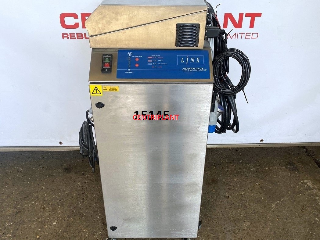 15145 - LINX MODEL: AD ORACLE LASER CODING FUME EXTRACTOR SERIAL NO: 50080140002