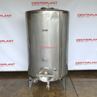 15146 - 3,000 LITRE STAINLESS STEEL VERTICAL TANK