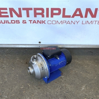 15180 - LOWARA STAINLESS STEEL PUMP 1.1 KW