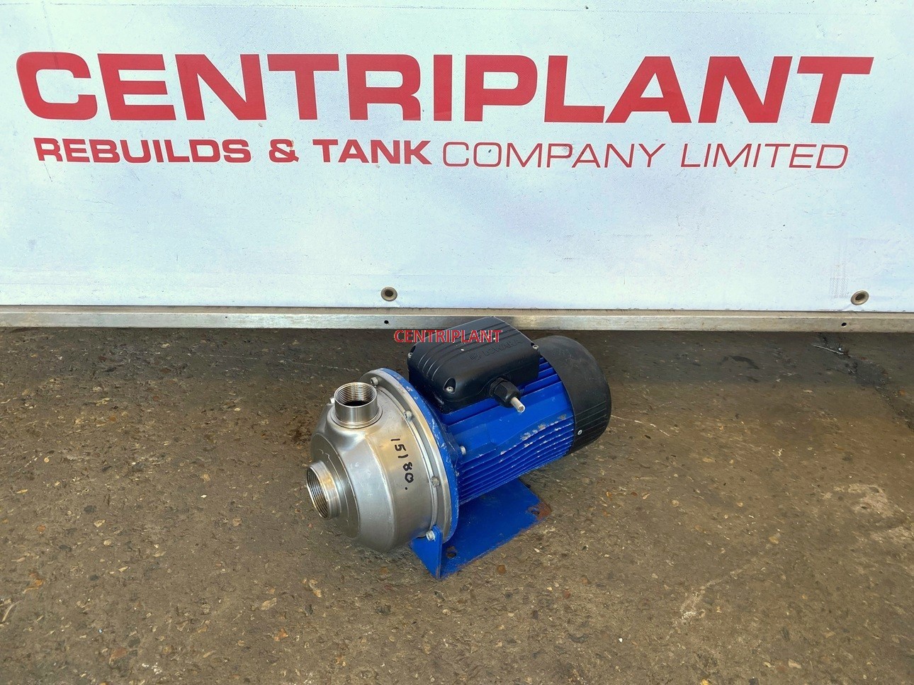 15180 - LOWARA STAINLESS STEEL PUMP 1.1 KW