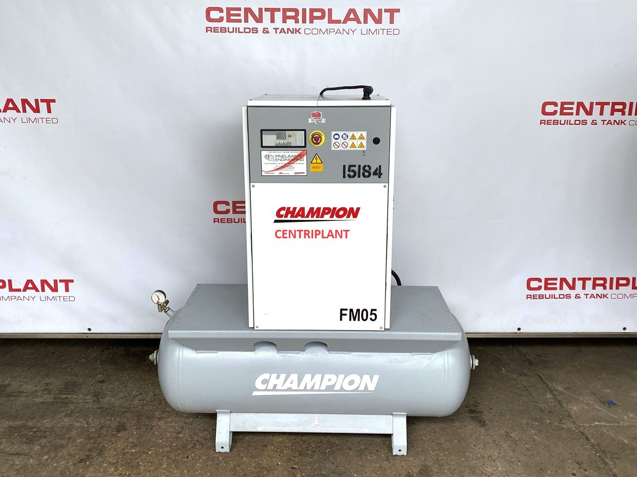 15184 - CHAMPION FM05  AIR COMPRESSOR 5.5KW