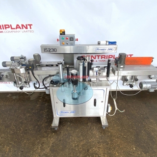 15230 - PREMIER SINGLE SIDED WRAP AROUND LABELLER MODEL P200