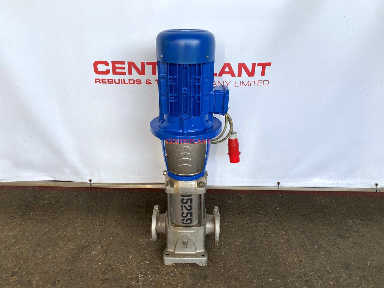 15259 - LOWARA STAINLESS STEEL MULTISTAGE PUMP TYPE SV4603N110. 11KW