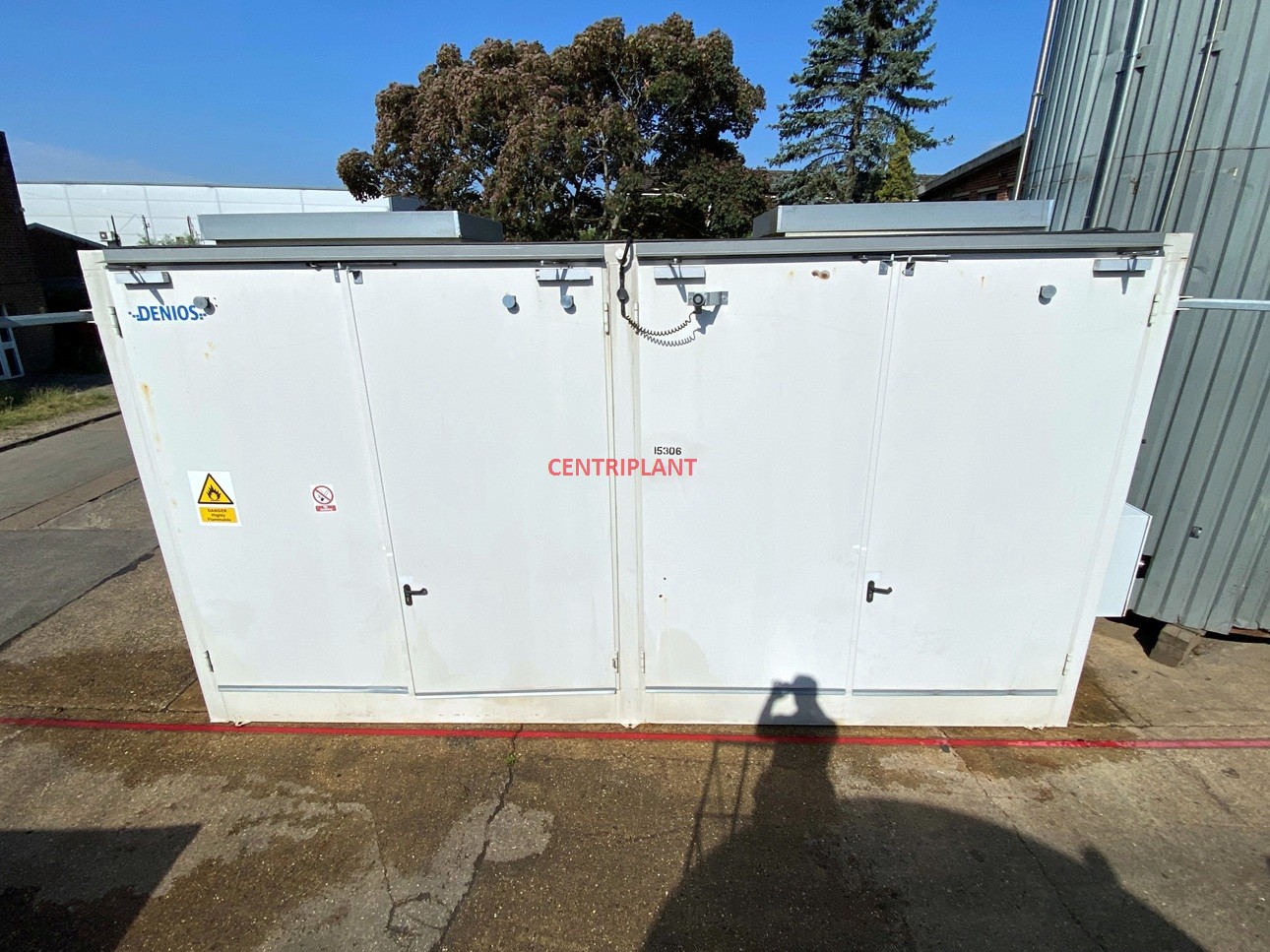 15306 - DENIOS FBM BASE 614.30 ATEX RATED STORAGE CABINET