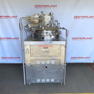 15316 - BECOMIX TYPE RW 500 LITRE STAINLESS STEEL STEAM JACKET, PRESSURE/VACUUM, ANCHOR/HIGH SHEAR 24.5KW