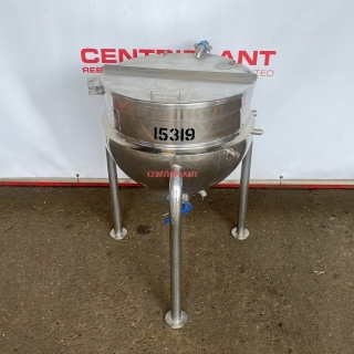 15319 - 100 LITRE GIUSTI STEAM JACKED MIXING PAN