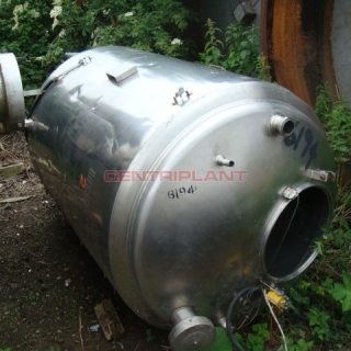 6194 - 1000 LTR ST/ST WATER JACKETED MIXER TANK, BOTTOM ENTRY