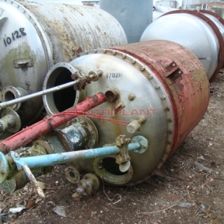 7021 - 1500 LTR ST/ST STEAM JACKETED F/P REACTOR
