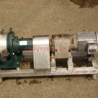 7104 - SINE ST/ST PUMP MODEL SPS03 ONNTC, 2in  RJT INLET, 3in  RJT OUTLET, REDUCTION GEARBOX 90RPM