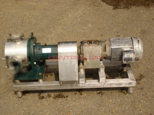 7104 - SINE ST/ST PUMP MODEL SPS03 ONNTC, 3in  RJT INLET, 3in  RJT OUTLET, REDUCTION GEARBOX 90RPM