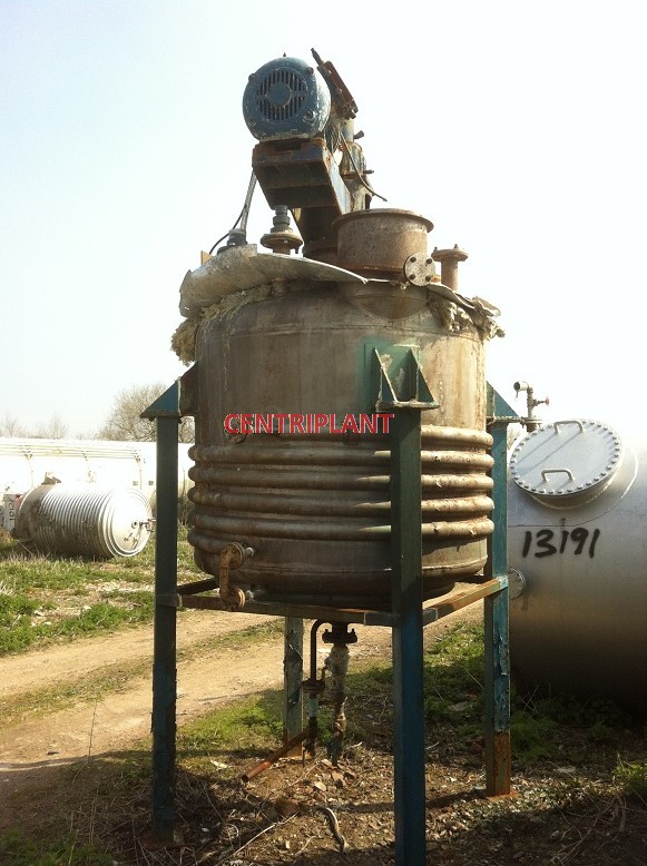 95778 - 1,800 LITRE STEAM JACKETED MIXING TANK