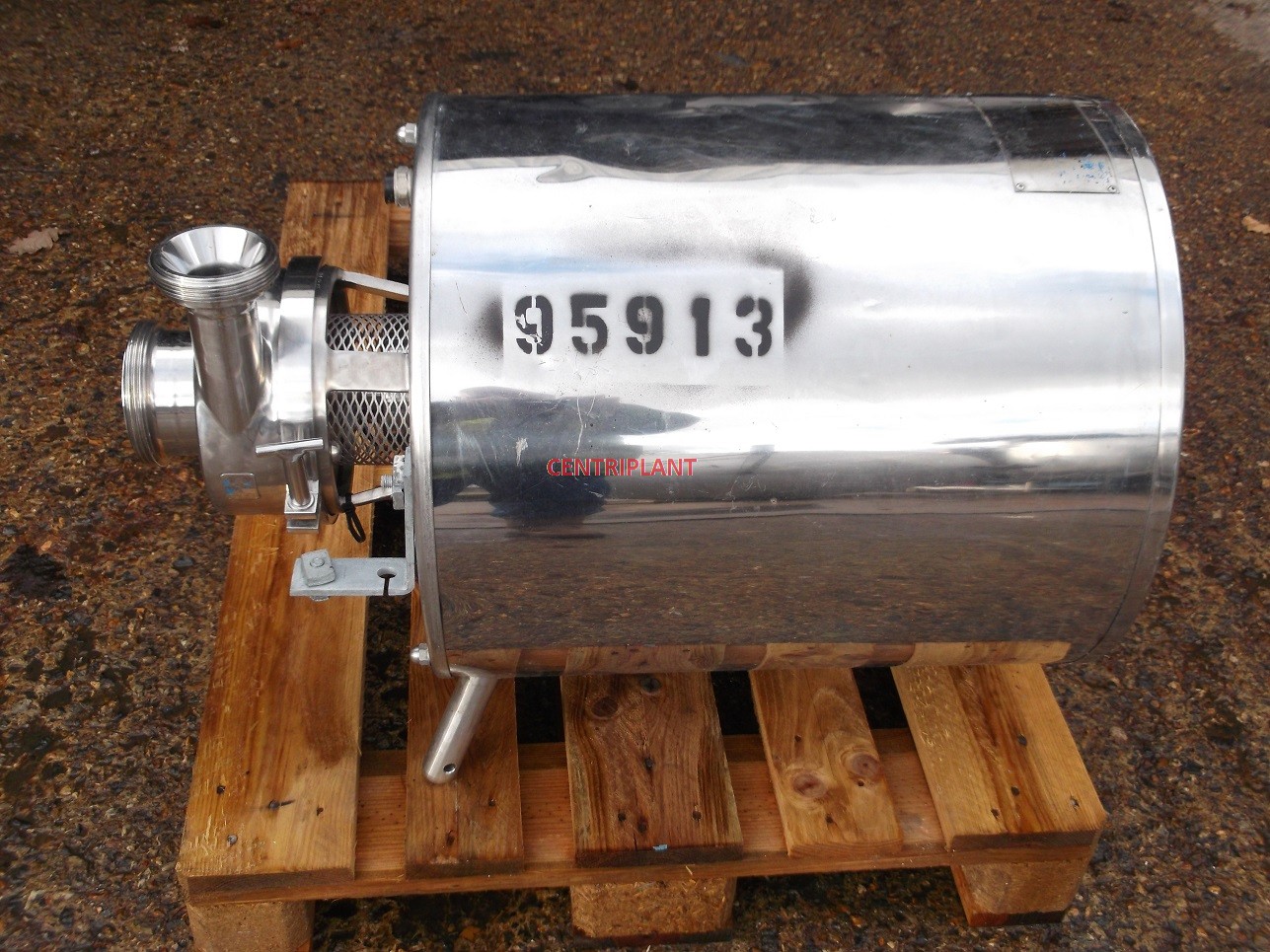 95913 - MDM PUMP 4in  ISS INLET, 3,5in  ISS OUTLET ,7.5KW DRIVE MOTOR