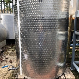 95985 - 980 LITRE STAINLESS STEEL OPEN TOP TANK