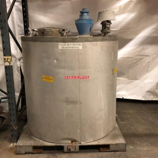 96103 - 800 LITRE INTEG STAINLESS STEEL TRACE HEATED MIXING TANK