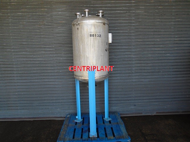 96132 - 275 LITRE VERTICAL STAINLESS STEEL PRESSURE AND FULL VACUUM