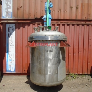 96142 - 1,700 LITRE STAINLESS STEEL ATEX RATED PRESSURE AND FULL VACUUM