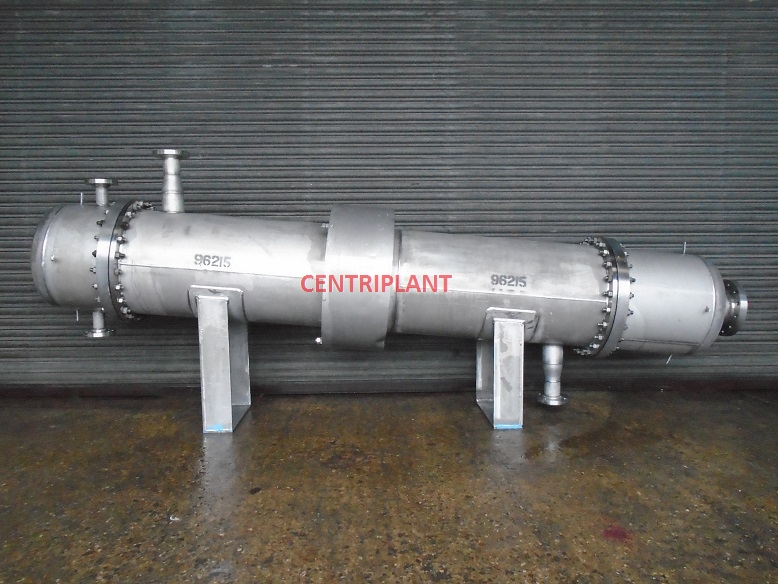 96215 - 60M2 STAINLESS STEEL SHELL AND TUBE HEAT EXCHANGER