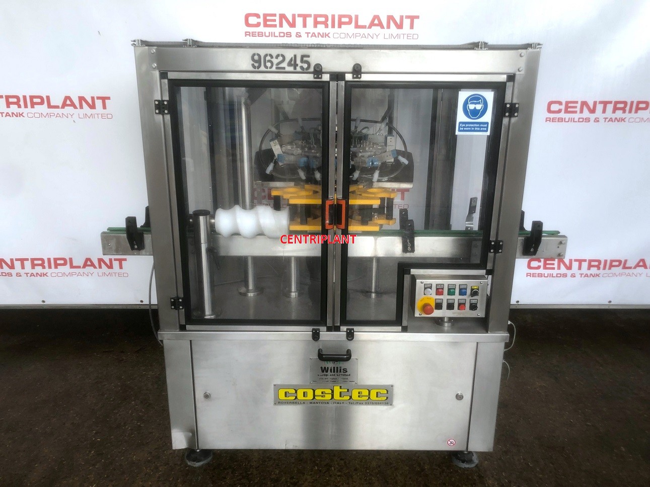 96245 - CARBONATED GLASS BOTTLE FILLING LINE 2000BPH