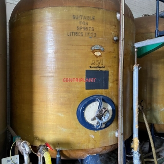 96421 - 11,000 LITRE VERTICAL FIBRE GLASS TANKS
