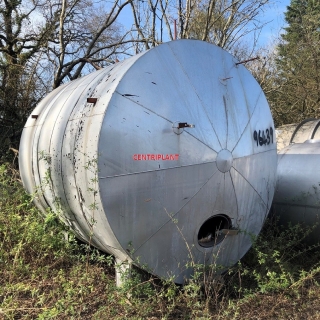 96439 - 27,000 LITRE STAINLESS STEEL HORIZONTAL INSULATED STORAGE TANK