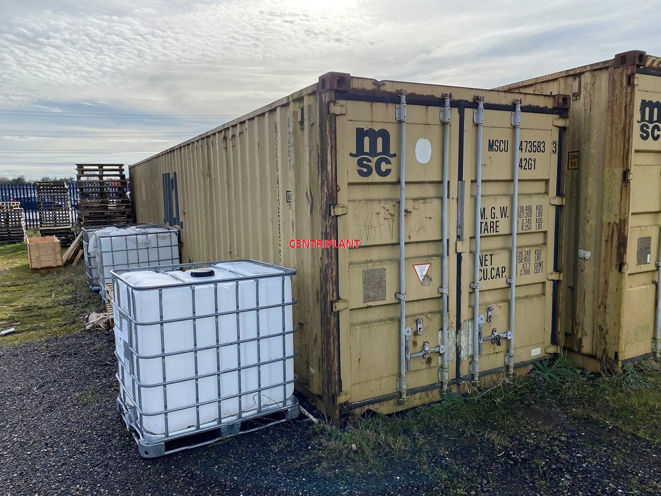 96453 - 12 M LONG SHIPPING CONTAINER