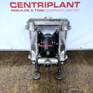 96593 - ARO STAINLESS STEEL DIAPHRAGM PUMP 3in  RJT CONNECTIONS