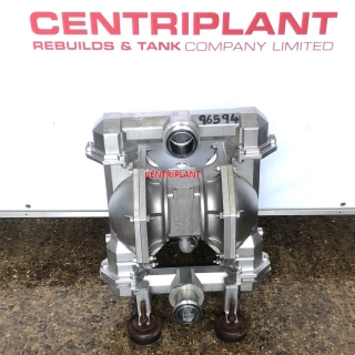 96594 - ARO STAINLESS STEEL DIAPHRAGM PUMP 3in  RJT CONNECTIONS