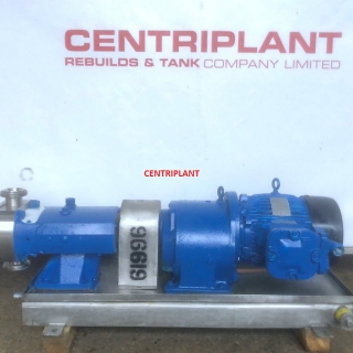 96619 - ALFA LAVAL STAINLESS STEEL LOBE PUMP 3KW
