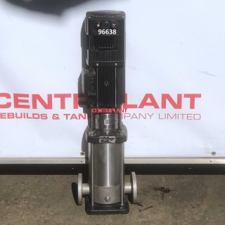 96638 - GRUNDFOS MULTISTAGE PUMP. 9.5 M3/HR. 2.2 KW INLET/OUTLET 150MM FLANGE