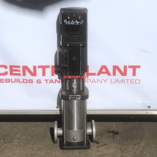 96640 - GRUNDFOS MULTISTAGE PUMP. 9.5 M3/HR. 2.2 KW INLET/OUTLET 150MM FLANGE
