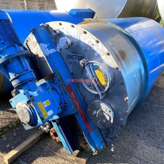 96712 - 4,300 LITRE JACKETED MIXING TANKS 10 KW