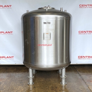 96719 - 3,000 LITRE STAINLESS STEEL VERTICAL TANKS