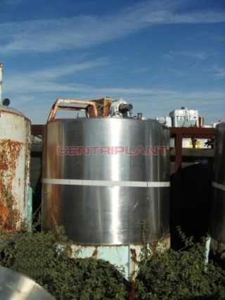 9794 - 2200 LITRE STAINLESS STEEL TANK